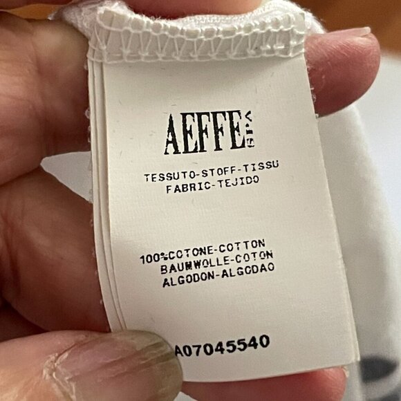 Moschino This is Not a Toy Graphic Bunny Short Sleeve Crew Pullover Cotton Tee M - Picture 7 of 10